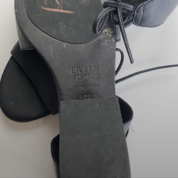 Eileen Fisher | Anne Tie Sandals - Picture 5 of 6